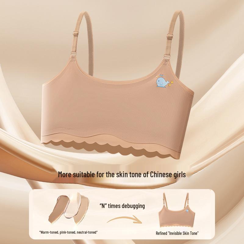 Trägerhemd für Mädchen (Alter 6–12) – Nahtlos und kühl für Sommerkleidung