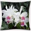 Beautiful Flower Pattern Pillowcase Square Car Sofa Cushion Pillowcase