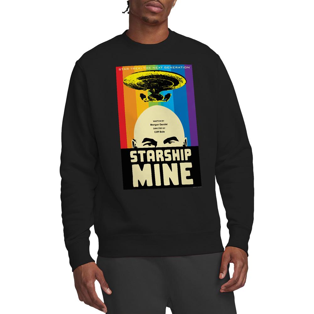 Star Trek Unisex Adult The Next Generation Season 6 Episode 18 Sweatshirt