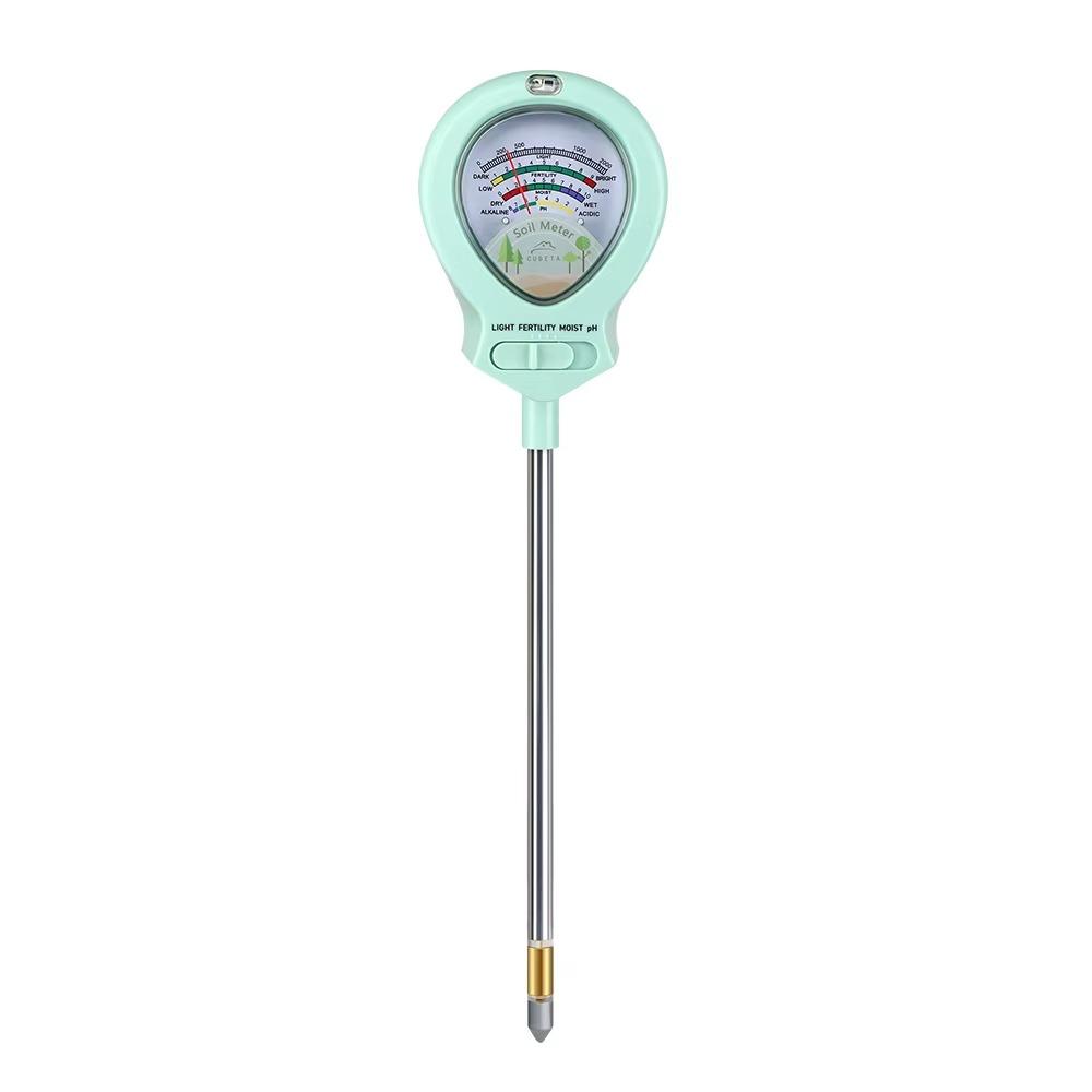 4 In 1 Multifunctional Soil Tester 90° Rotatable Soil Acidity Tester Soil Detector Potted Plants