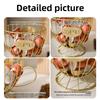 Light Luxury Snacks Candy Coffee Shop Table Display Home Coffee Capsule Shelf