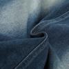 European & American Plus Size Gradient Denim Slimming Skirt - Trendy Autumn/Winter Women's Street Fashion