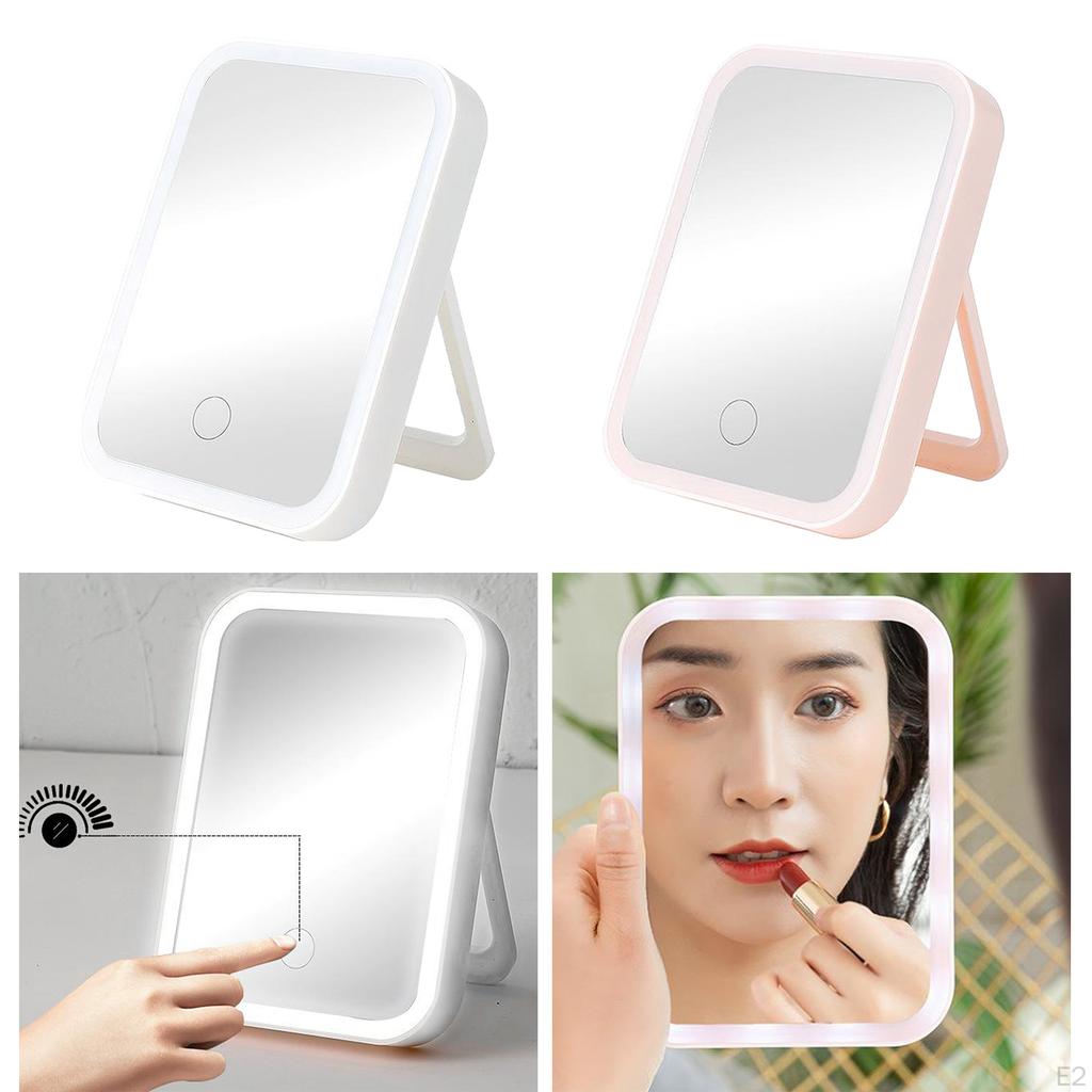 LED Make Adjustable USB Rechargeable Beauty Cosmetic Mirror