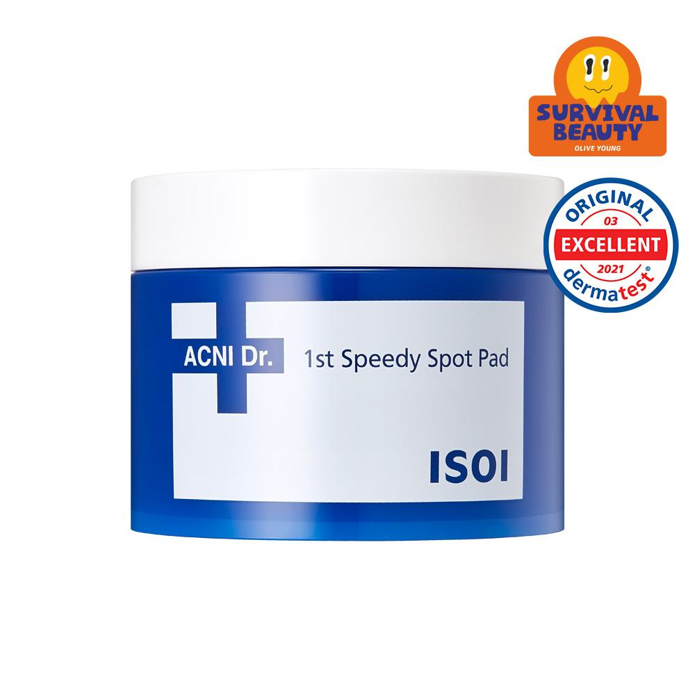 Isoi [быстрое Успокоение] Isoi Acni Doctor 1-й Экстренный Успокаивающий Пэд 60 шт.