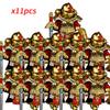 11pcs NEW Knights War Angels Ultramarines Templars War Soldiers Mini Action Figures Model Kids Toys Gift