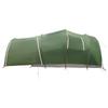 Tunnel Tent with Roof Green 370 x 275 x 210 cm Polyester and Steel