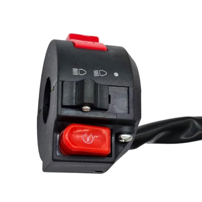 Versatile Motorcycle Engine Shut Off & Light Control Switch Temperature Resistant Switch for City Countryside Adventures