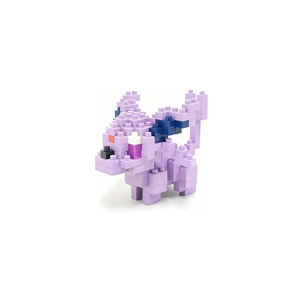 Kawada Nano Block Pocket Monster Espeon Building Set Toy 90 Pieces