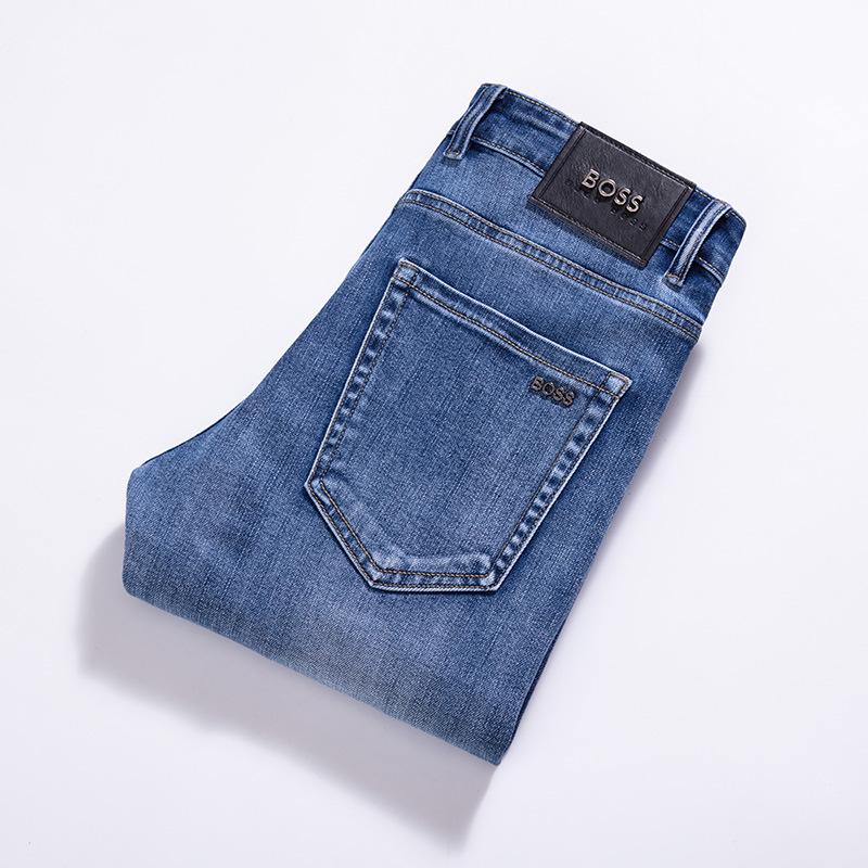 

Big Brand Light Luxury Men s Stretch Slim Fit Light Wash Jeans 29