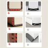 1pc PVC Door Bottom Sealing Strip with Brush Multiple Dustproof Soundproof Washable Weather Strip Snap-In Mount Stripping