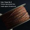 Multi-Color Hand-Twisted Cotton Rope for Beading and DIY Projects