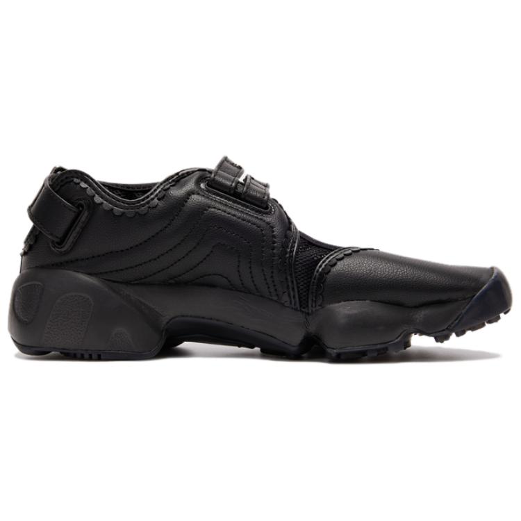 Nike Air Rift Triple Black Buckle Strap Women's