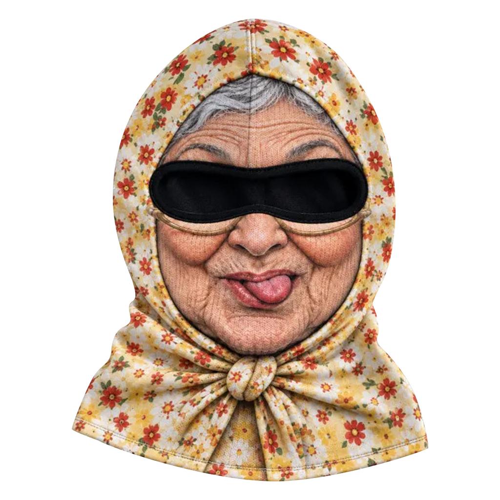 Breathable Face Cover for Riding, Skiing and Outdoor Sports, Novelty Pattern
