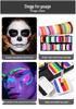 12-Color Washable Water-Soluble Face Paint for Kids' Halloween & Stage Makeup