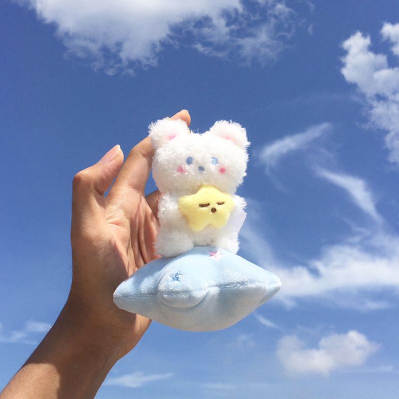 

Мультяшный Harajuku Space Series Star Moon Bear плюшевая игрушка брелок сумка кулон для пары милый брелок A1