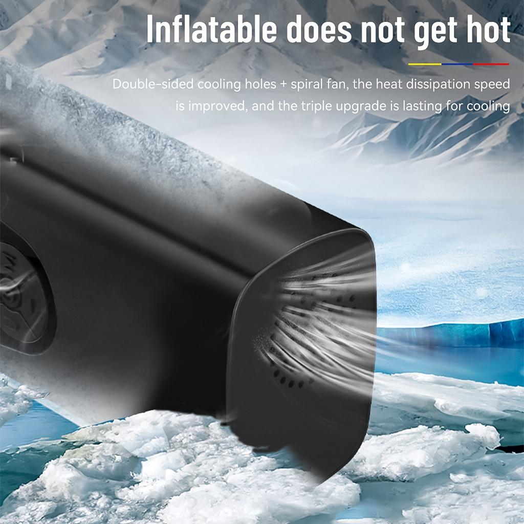 5V 22-60W Mini Portable Car Air Pump High Pressure Digital Inflator Wireless Car Air Compressor For Car Bicycle Motor Tyre Ball