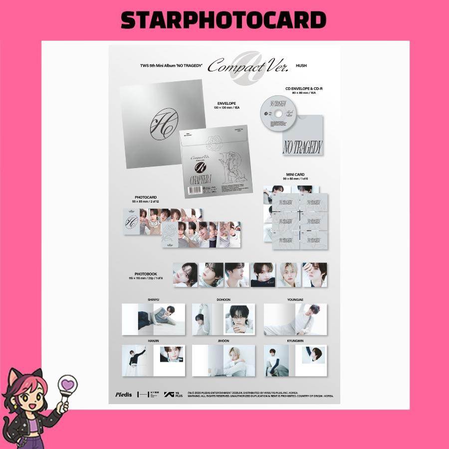 [PRE ORDER] TWS - [ NO TRAGEDY ] 5TH (COMPACT HUSH Ver.)