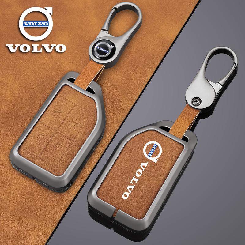 Cvtwp8 Zinc Alloy Car Key Case Shell Cover Holder For Volvo FH16 RC FM EVRO 6 Fh CARGO 555 FM Heavy Truck Protection Shell Accessories