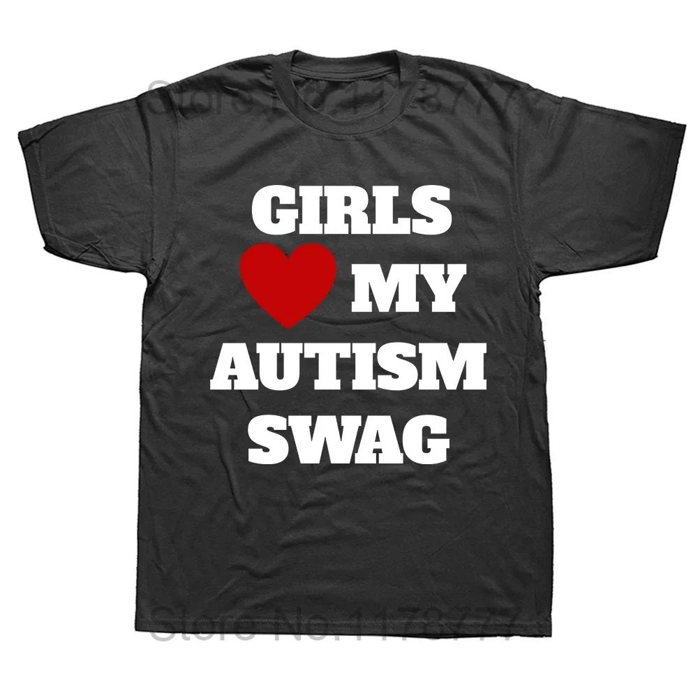 Autism Meme T Shirt Funny Humor Introvert Gift Tshirts For Men Women Summer 100 Cotton Unisex Casual Tee Tops EU Size