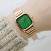Women's Simple Square Dial College Style Wrist Watch For Birthday Gifts