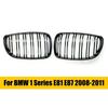 Pentru BMW Seria 1 E81 E87 2004-2011 Grile negre lucioase Capac bara fata inferioara Grila stil M 128I 130I 135I.