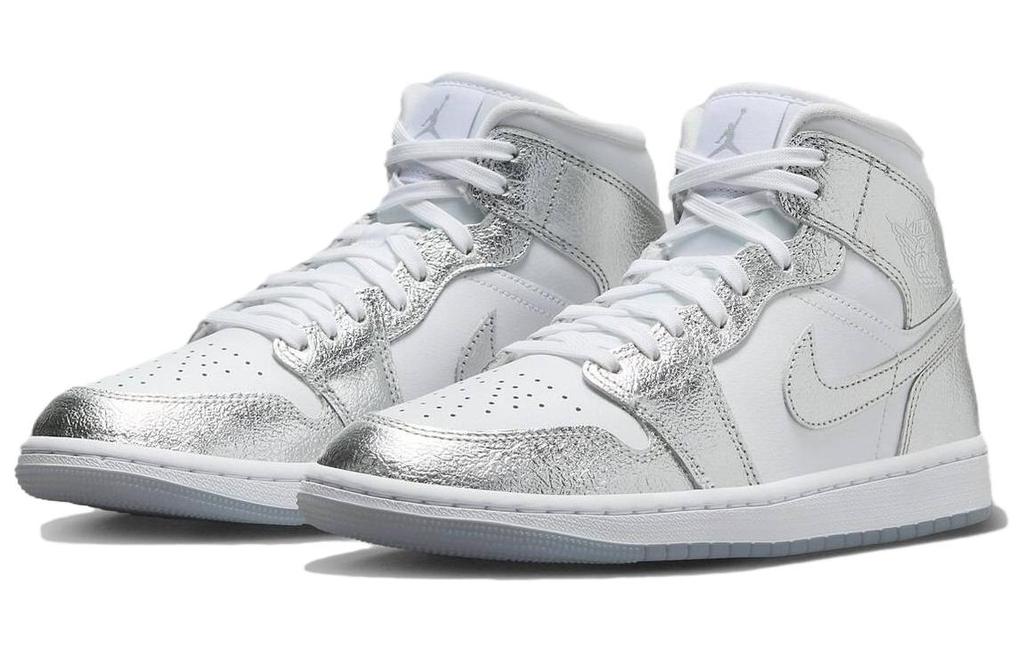Jordan 1 Mid SE Metallic Silver Women's FN5031-100