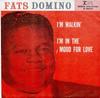7inch Record FATS DOMINO  Im Walkin  Im In The Mood For L 5428 Imperial 1957 US Rock Used
