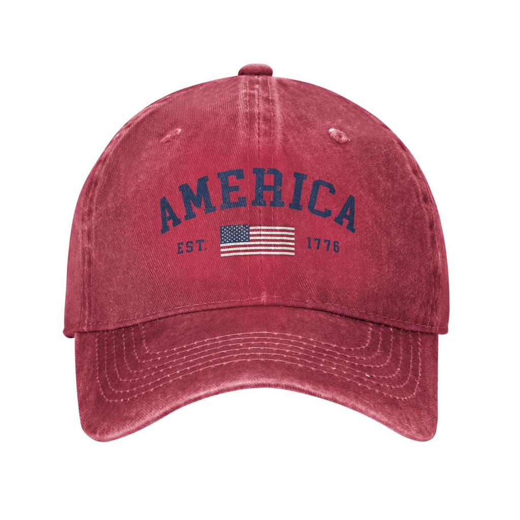 American Flag USA United States Of America US 4th of July Casual Baseball Cap For Unisex Unisex Summer Hats Sun Baseball Caps