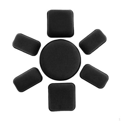 7Pcs Helmet Soft Pad Inner Lining Sponge Accessories Padded Protective Padding Set