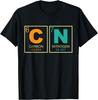 67 Meme Lustiger Lehrer Wissenschaft Periodensystem Retro Vintage Unisex T-Shirt Herren Damen T-Shirts Oberteil