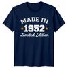 Gemaakt In 1952 Unisex T-shirt 74e Verjaardagscadeau Beperkte Editie