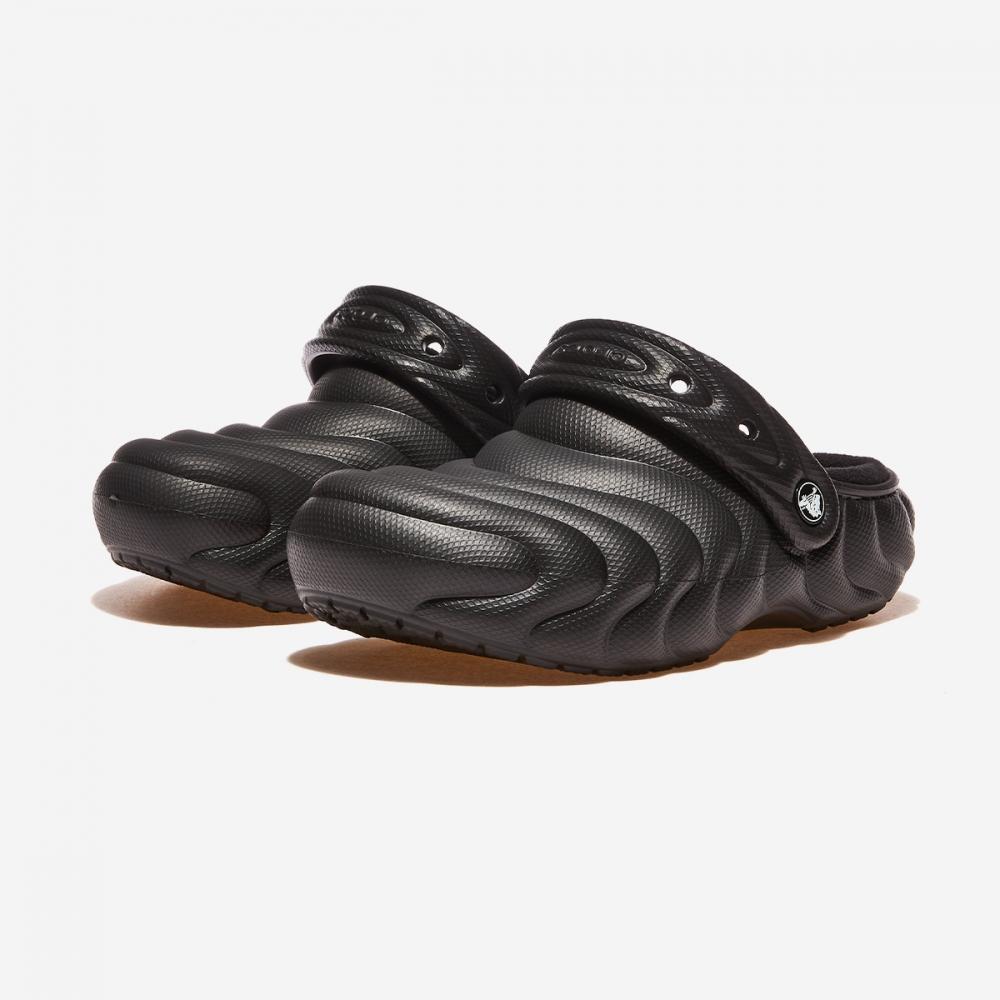 Crocs Classic Lined Overpuff Clogs Crs210059 Black