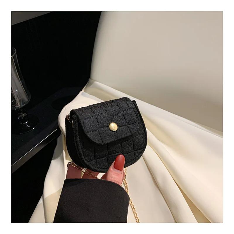 

Мини-сумка через плечо, модные женские симпатичные сумки через плечо с монетами чёрный