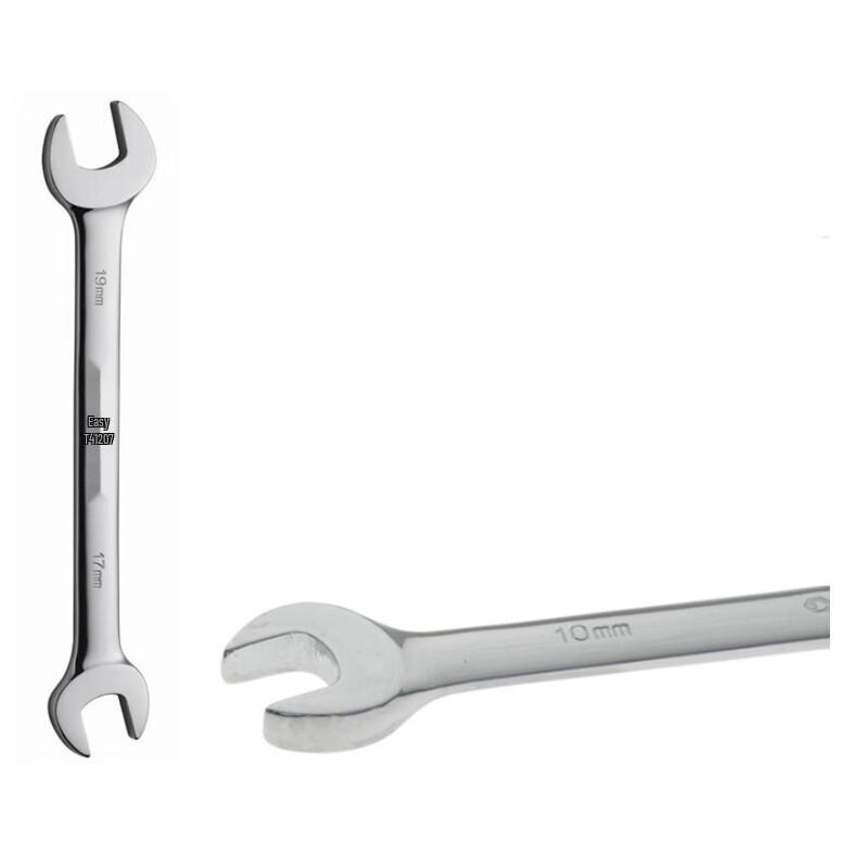 SATA Full Polished Double Open End Wrench