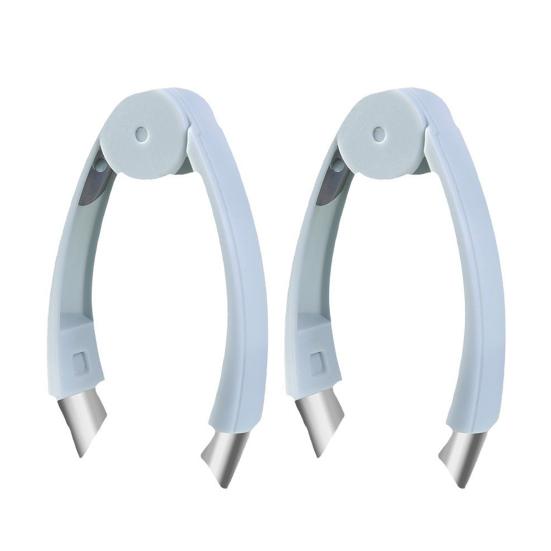 

Инструмент для удаления сердцевины ананаса из нержавеющей стали Yousheng, инструмент для удаления стеблей клубники, инструмент для удаления глазков ананаса с нескользящей ручкой, профессиональный кухонный гаджет 2pcs синий