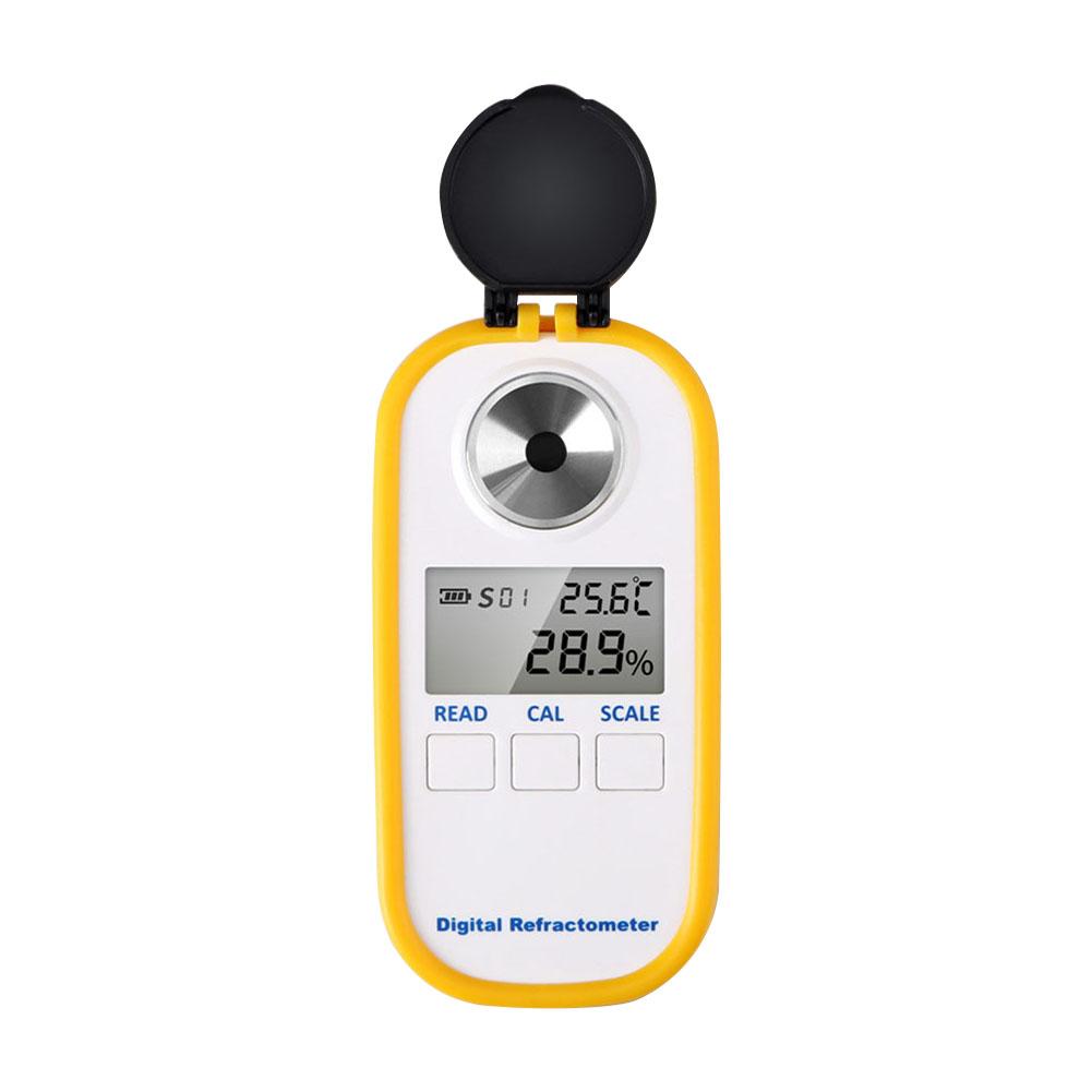 Wine Tester Range 0-80% Refractive Index Tester LCD Display High Accuracy for Spirit Volume Percent