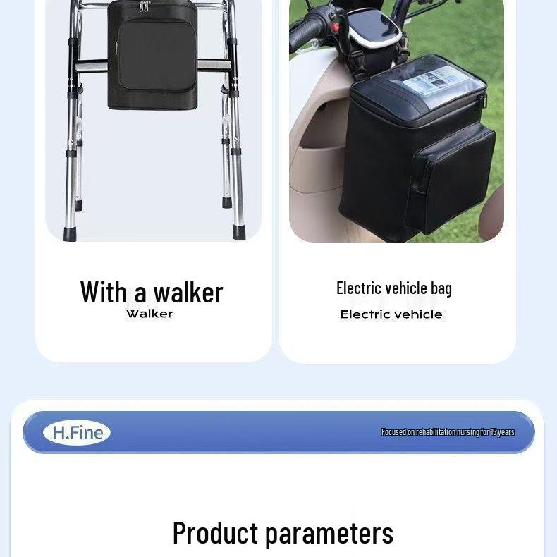 Portable Waterproof Travel Wheelchair Storage Bag - Durable and Wear-resistant