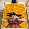 Dragon Ball veikėjų spaudinio flanelinis pledas, Aukštos kokybės, Patogus visais metų laikais, Namų dekoras, Šiluma ir komfortas, Puikus Kalėdų dovanoms