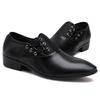 2025 Neue Herrenlederschuhe, Hochzeit Herrenkleiderschuhe, formelle Business-Casual Herrenbüroschuhe, große Größen 38-48