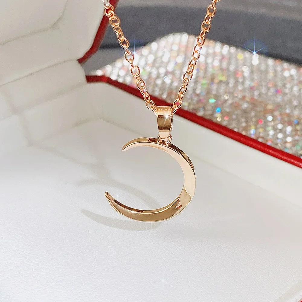 Gift Creative Style Star Shape Pendant Necklace For Women Lovely Neck Jewelry With Brilliant Cubic Zirconia Daily Collocation