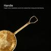 Long Handle Design Tea Infuser Strainer Hand Made Copper Tea Infuser  Loose Leaf Brewing