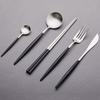 Orista Cutlery Modern Shine Black Chopsticks and Utensils