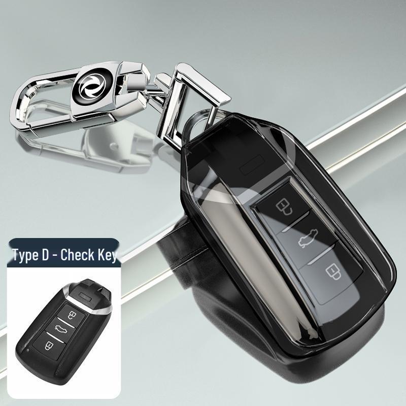 Dark Night Transparent GS Full Coverage Key Case for Dongfeng Fengshen AX7 & Yixuan Max