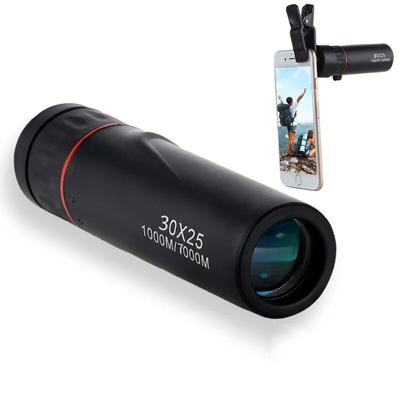 Monokulární dalekohled HD 30X25 Zoomování Zaostření Zelený film Binokulární Optický Lov Turistika Rozsah Pro Outdoor Turistiku Camping Monokulární