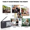 XHDATA D219 Portable Shortwave Wide FM Pocket AA Battery Emergency Easy Horizontal Japanese Instruction Manual Gray Radio, Compact, FM, AM, SW,