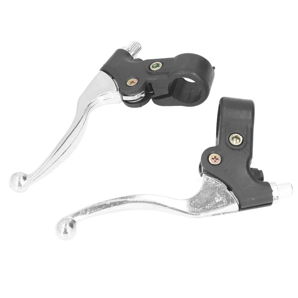 2pcs Brake Handle Lever 22mm Left Right Aluminium Alloy for 47cc 49cc Mini Pocket Dirt Bike ATV