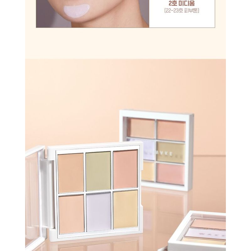 WAKEMAKE - Defining Cover Concealfit Palette - 2 Types