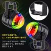 Litake LED Mirror Ball Disco Light for Home Use, 7 Colors RGB, Rotating, Remote Control, Voice Activation, Multi-Color Changing, Club, Party, Stage Li