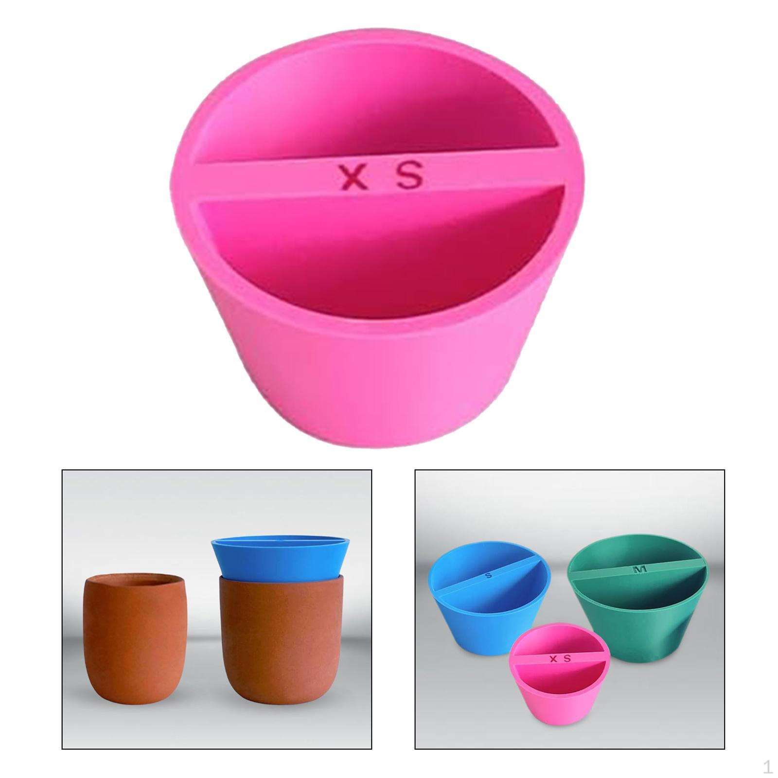 

Инструмент для гончарного дела Rim Cone, напечатанный на 3D-принтере, практичный для художественного закрепления краев вручную Pink