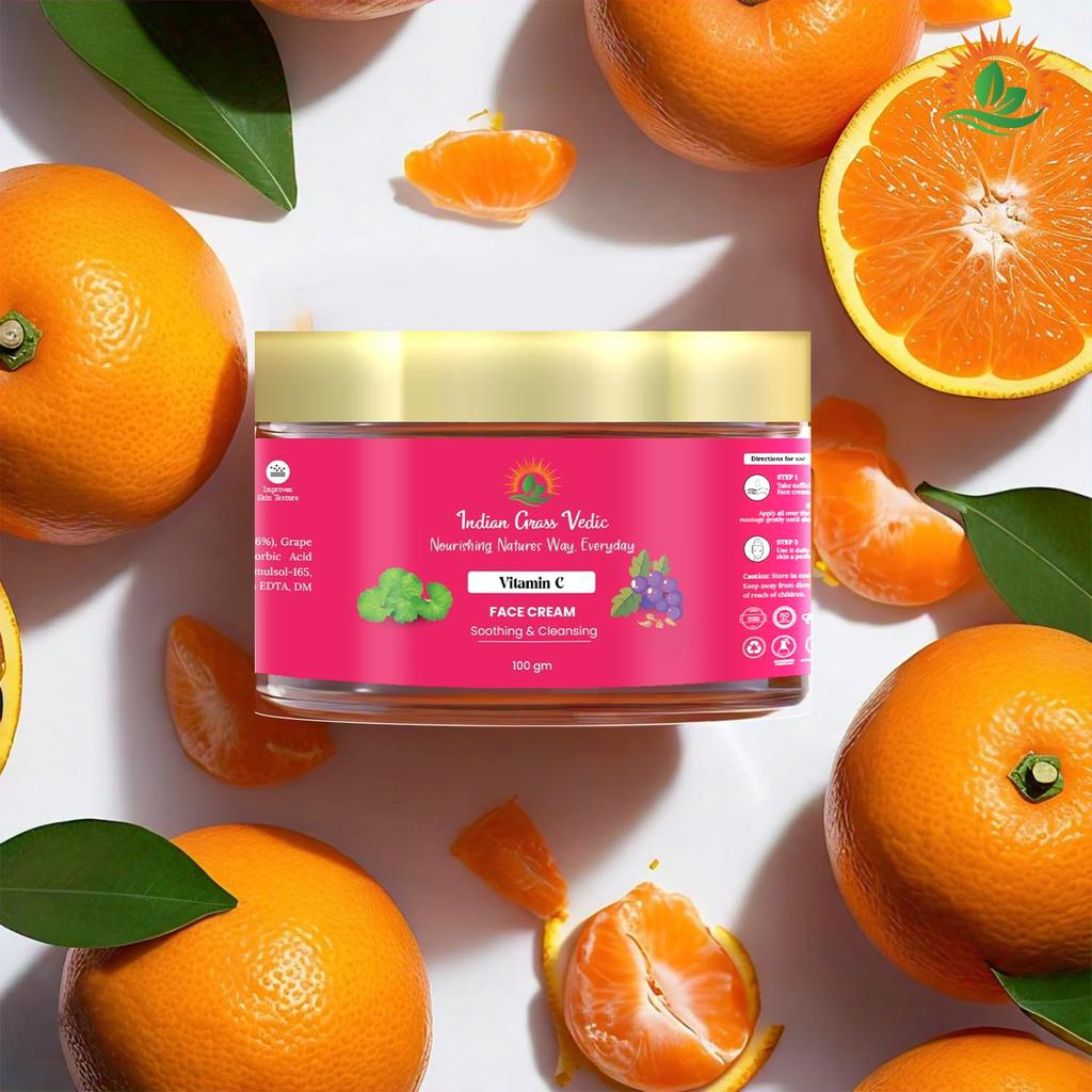India Grass Vedic Vitamin C Face Cream